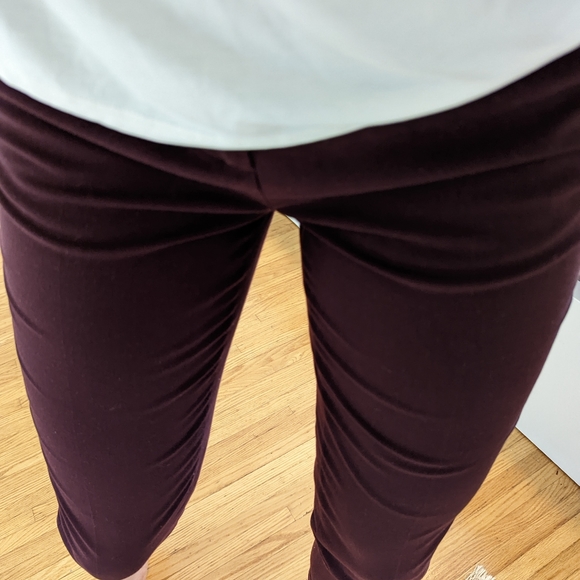Frank and Oak Burgundy Trousers - Picture 2 of 8